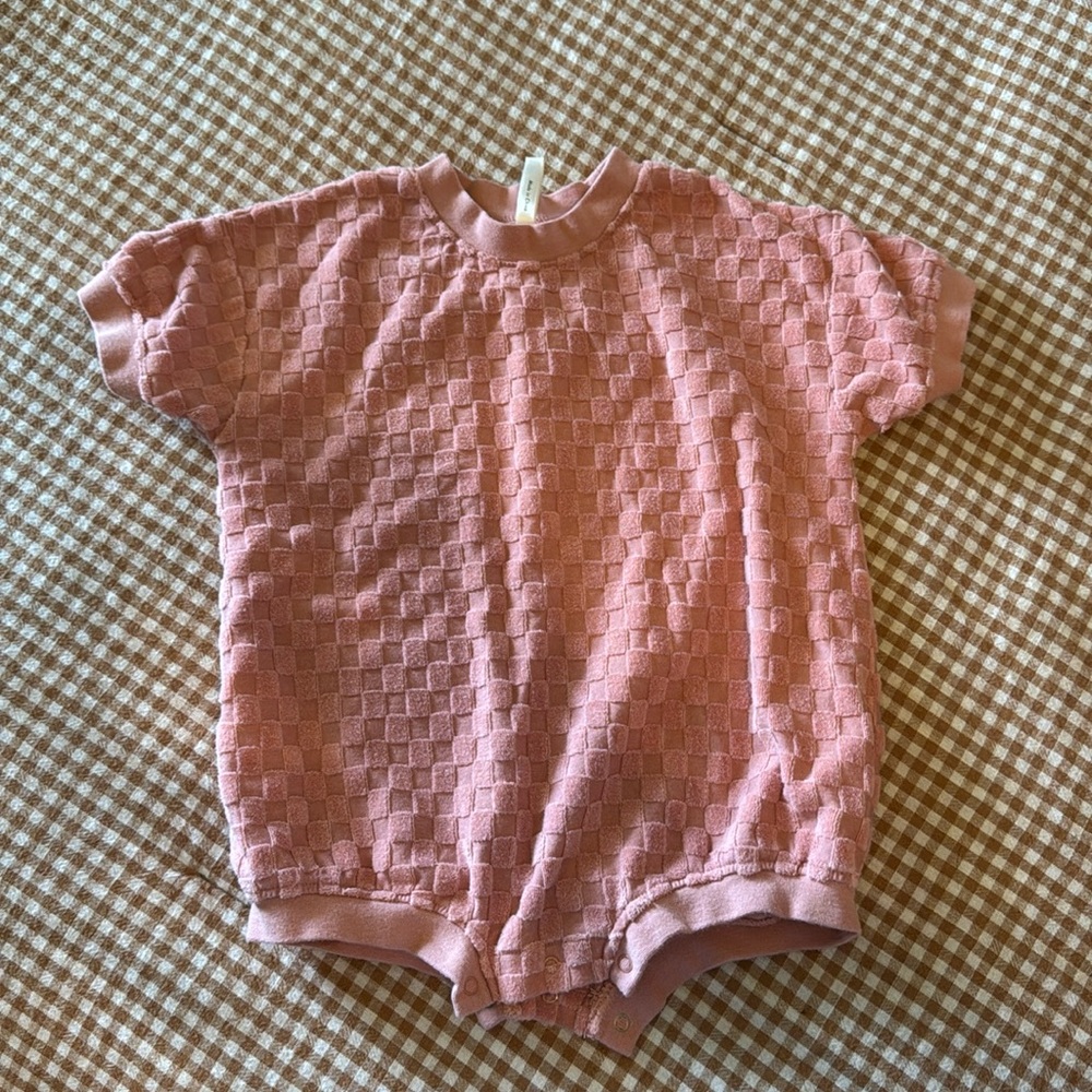 Rylee and Cru gently worn terry cloth bubble